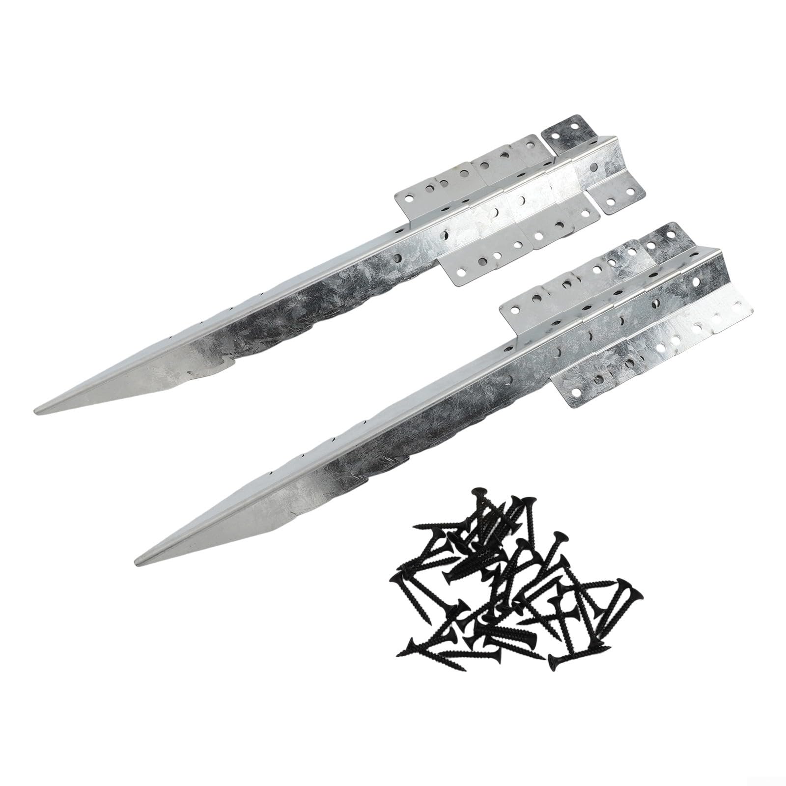 para soportes Durmientes Ferroviarios Metal 10 para uds Jardín(20pcs)