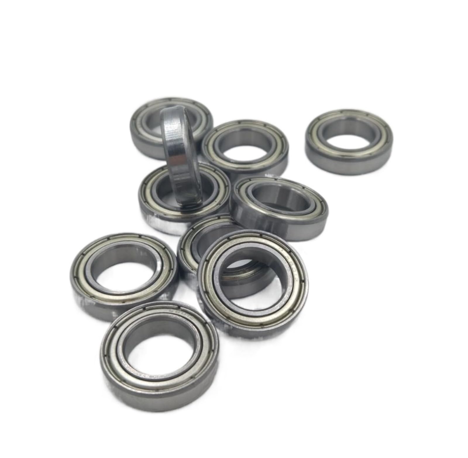 HYUJNAFZR Bimetal Seal Shield Micro deep Groove Bearing 10pcs 6800ZZ 10x19x5mm Miniature Bearings Metal Shielded Deep Groove Ball Bearing Thin Wall Roller(6800ZZ 10x19x5mm)