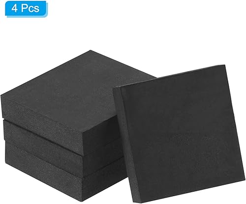 Miniatura 8 de PATIKIL Patas para macetas de 2 x 2 x 1.6 pulgadas, paquete de 6 macetas invisibles de goma para jardín al aire libre, patio, terraza, macetas de