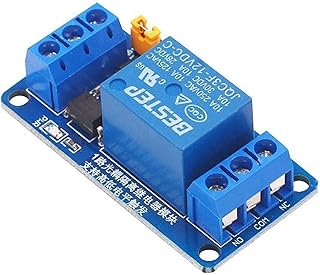 3.3V 5V 12V 24V 1 Channel Relay Module High and Low Level Trigger Dual Optocoupler Isolation Relay Module Board (Size : 5V)
