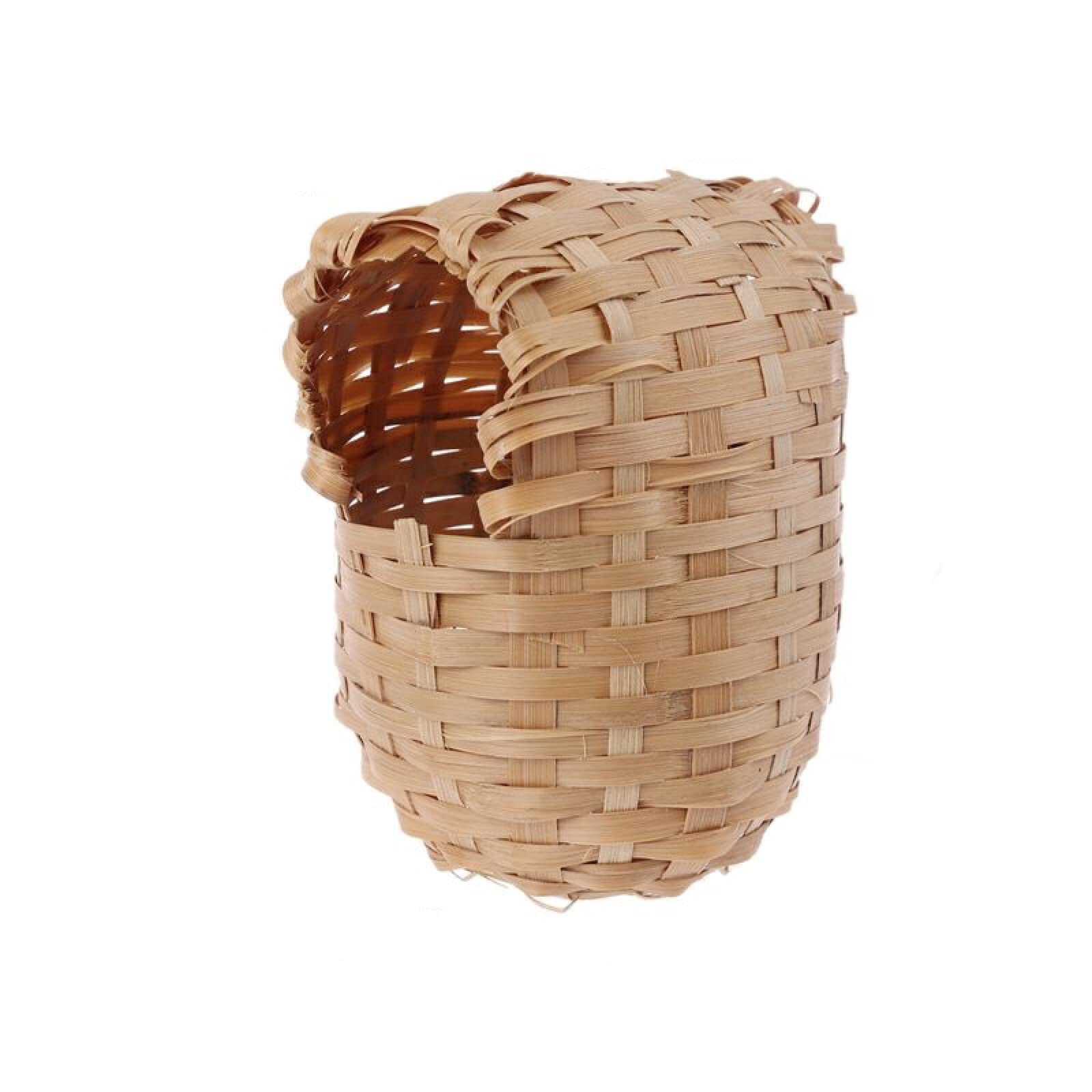 Nid d'oiseau, Nid d'oiseau Cage à Oiseaux en Herbe œufs Maison Extérieure Décorative Tissé Suspendu Perroquet Maisons Chambre for Animaux de Compagnie F(J)