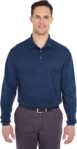 8210ls ultraclub adultos Cool & Dry LS Malla Polo Piqué Unisex adulto poliéster