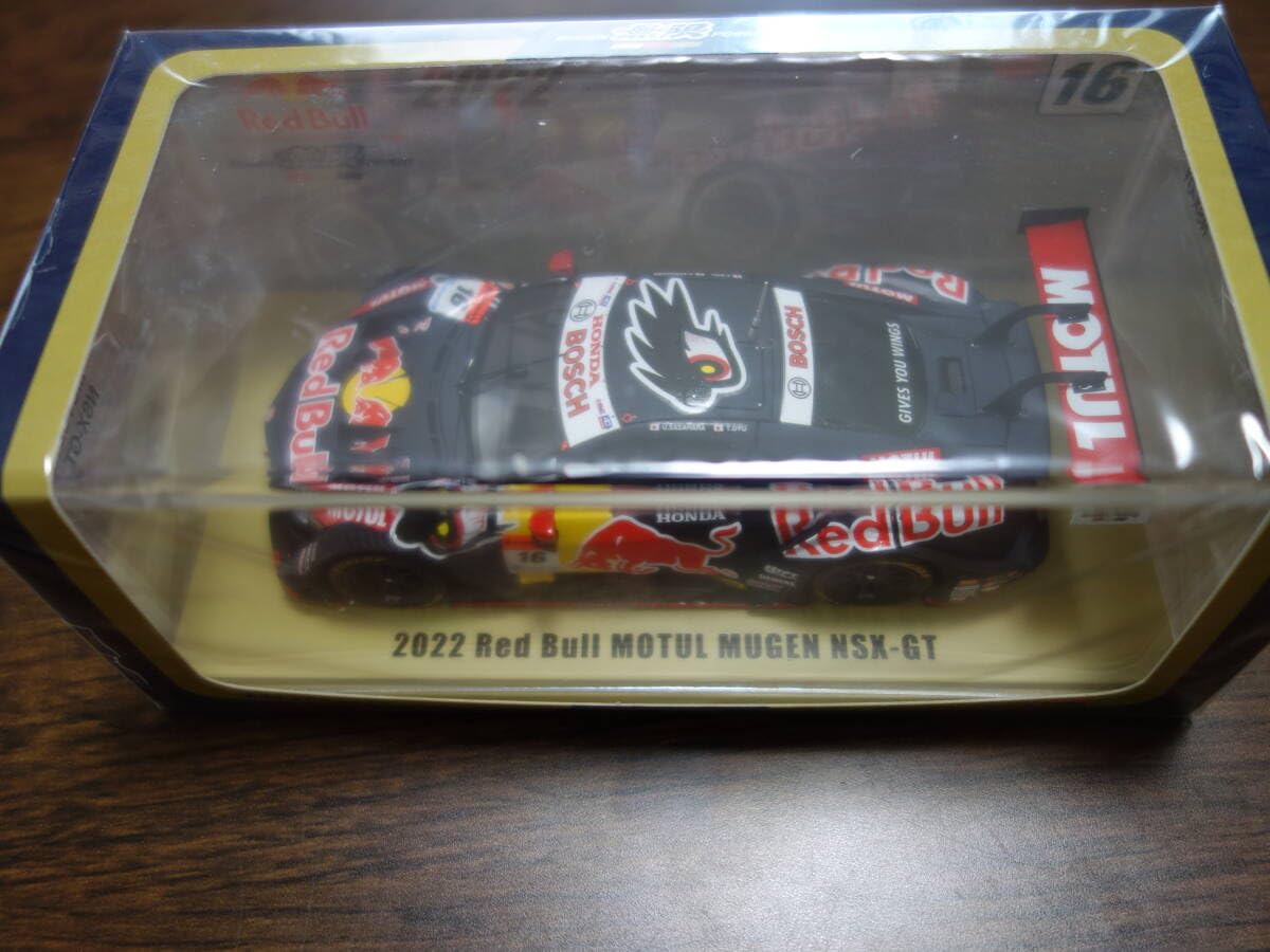 Amazon.co.jp: Spark 1/43 2022 Red Bull MOTUL MUGEN NSX-GT #16