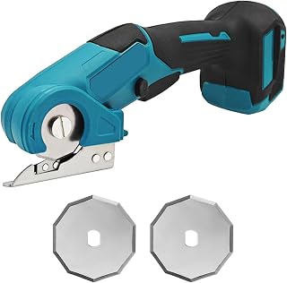 Cordless Cardboard Cutter Compatible with Ma Kita 18V Battery, Universal Electric Scissors with Safety Lock for Crafts for Cutting Cardboard, Leather, Carpet, Potted Plants