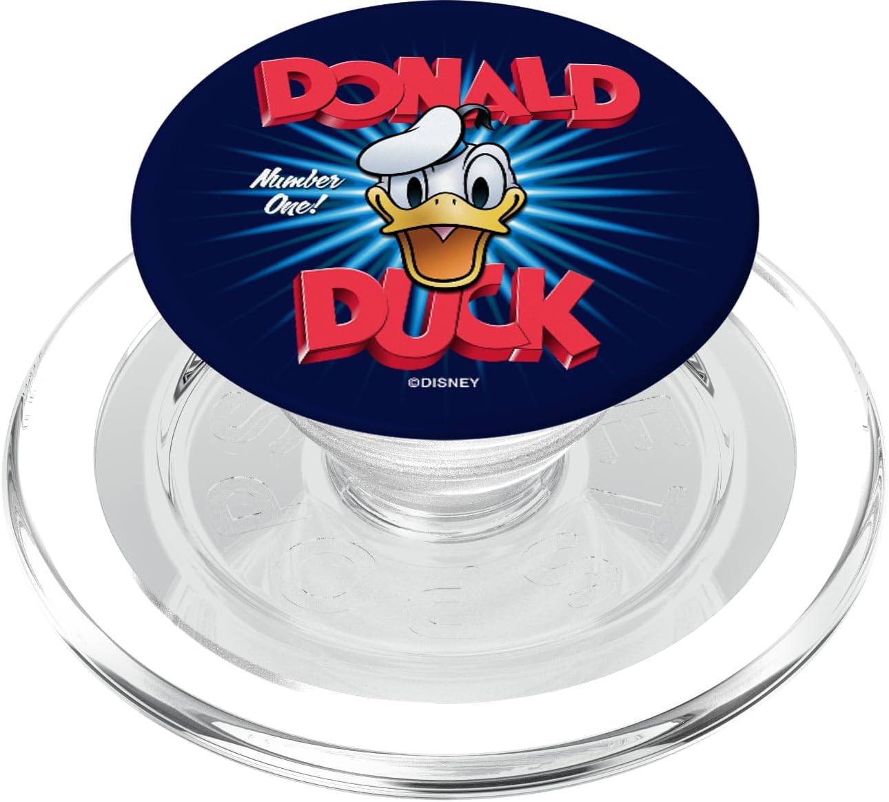 Disney Mickey And Friends Donald Duck Number One Retro PopSockets PopGrip for MagSafe