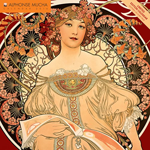 Alphonse Mucha limited edition wall calendar 2016 (Art calendar)