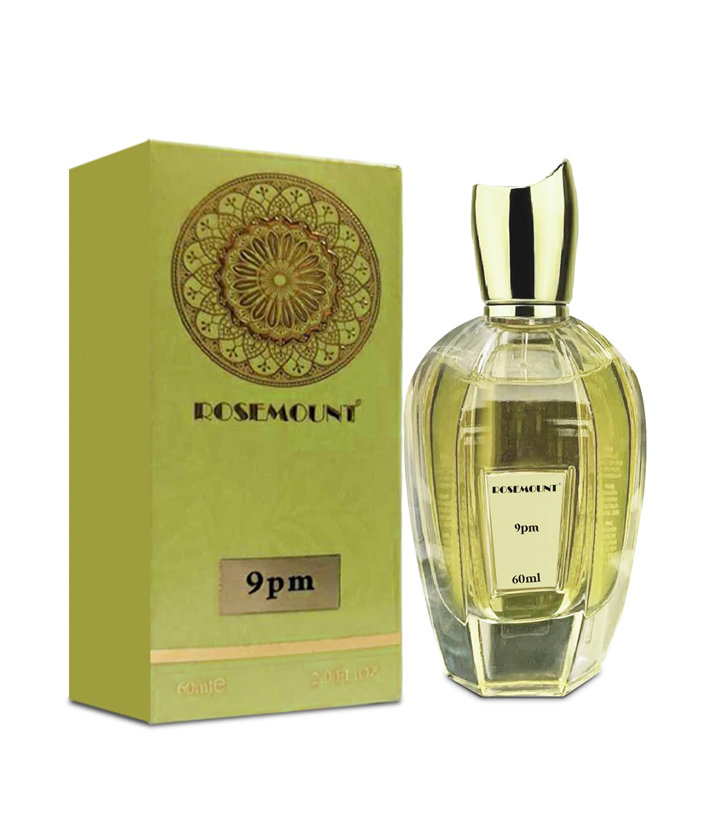 Rosemount 9pm 2 OZ Eau de Perfume for Men and Women | Luxurious Men’s and Womens Fragrances | Long Lasting Arabic Perfume |هدايا للنساء | عطر نسائي | عطور | عطر | عطر رجال