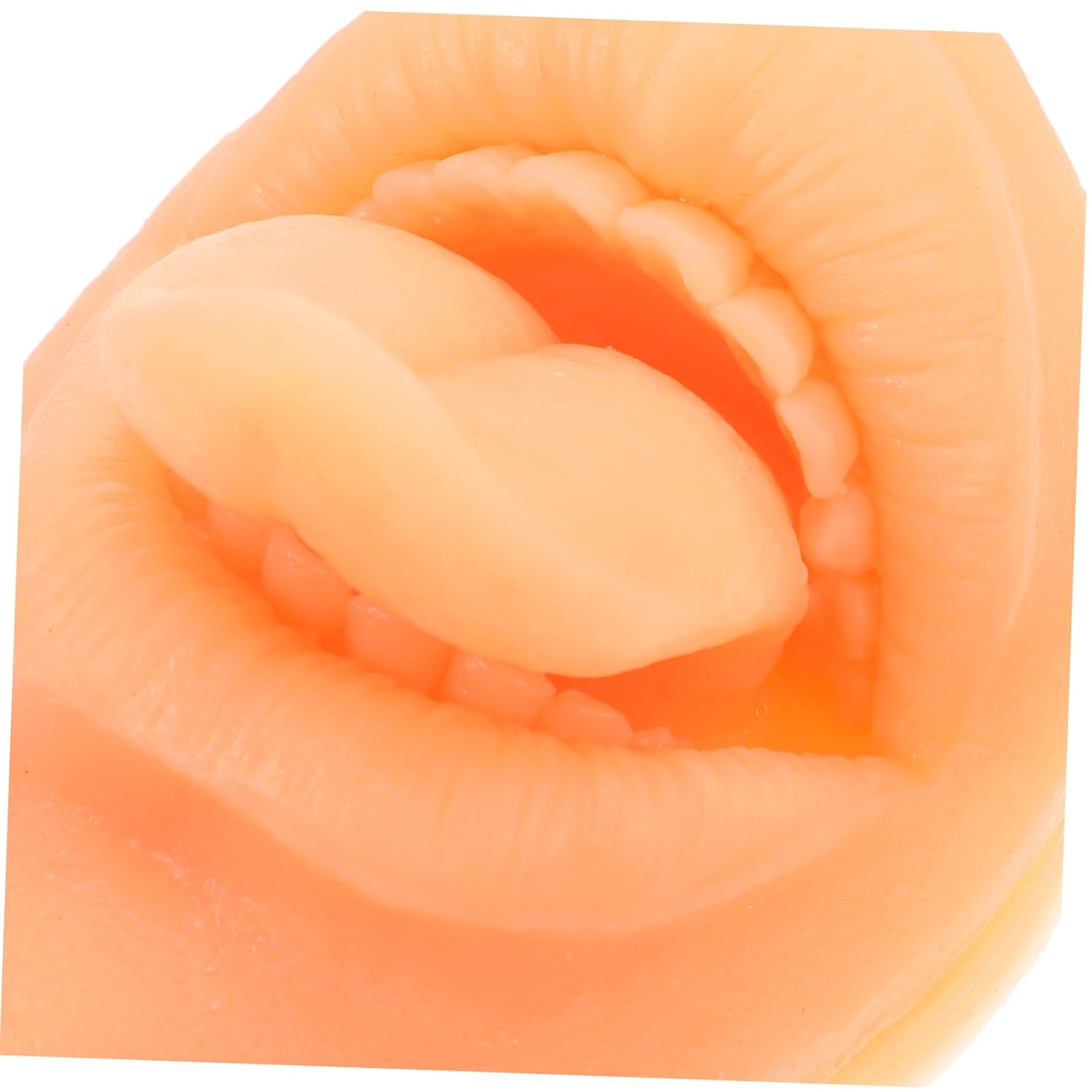 Silicone Body Part Model for Piercing Practice Realistic Ear Eye Nose Mouth Tongue and Belly Button Display Versatile Training and Personal Use