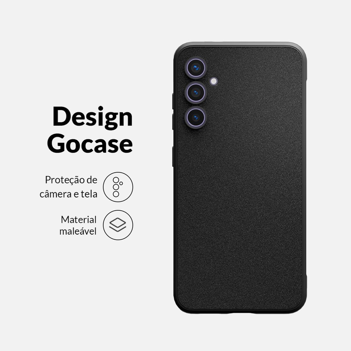 Capa Anti Impacto Gocase Modelo infinite Compatível com Galaxy S24 (6.2 Pol)