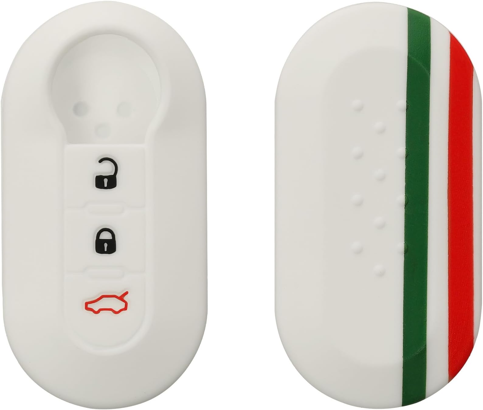 Mr.Kaplan * Coque De Clé De Voiture Compatible Fiat