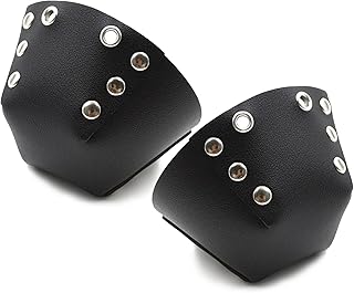 Jikiaci Toe s for Roller Skate | PU Artificial Leather Protective Roller Skate Toe Guards | Protective Guard Protectors Cover for Quad Roller Skate