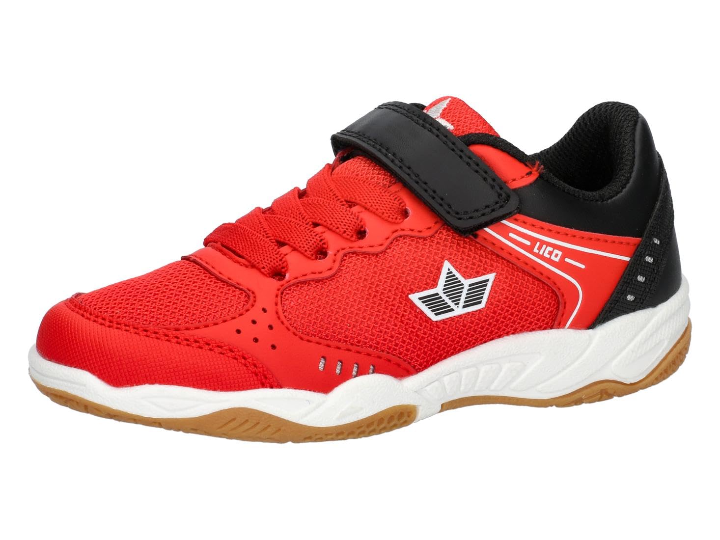 Lico Unisex Kid's Speed Vs Indoor Trainers, red Black, 41 EU