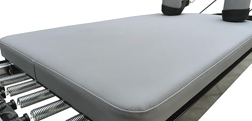 Miniatura 6 de Equipo de máquina reformadora de pilates de 91 pulgadas con resorte para entrenamiento en casa, reformador plegable para principiantes, tamaño grande