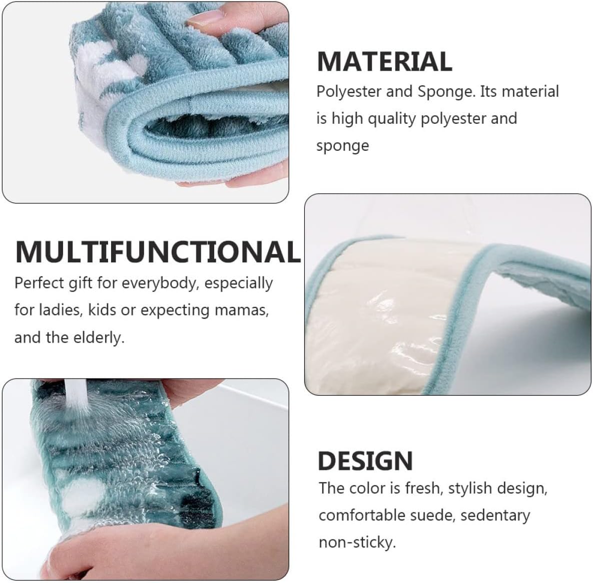 2 Pairs Plush Toilet Seat Cover adhesive cloth toilet cover Cushion Potty Training Mat pad polyester travel soft sanitary napkin