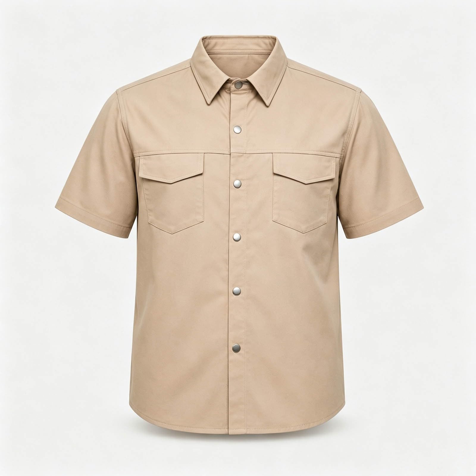 Generisch Set per il tempo libero da uomo, comodo e traspirante, in tinta unita, camicia a maniche lunghe + pantaloni alla moda, abbigliamento elegante per un appuntamento, abbigliamento leggero