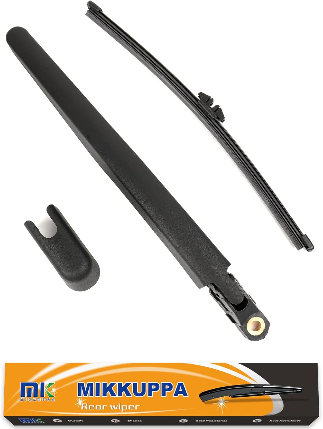 Rear Wiper Arm Blade, Replacement for 20132019 Ford Escape