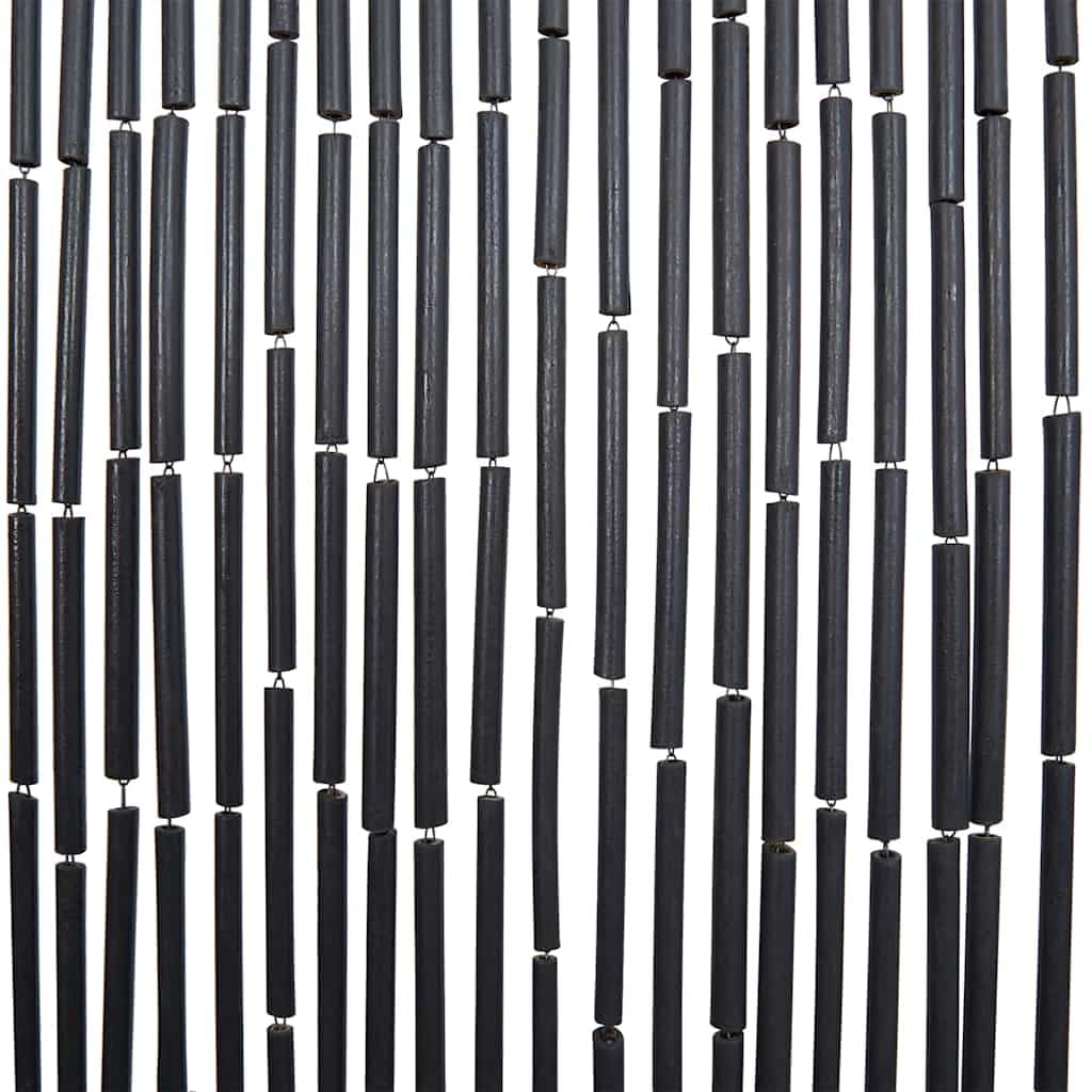 Solivagant Rideau Anti-Insectes Gris foncé 120x220 cm Bambou,(4.7 KG)