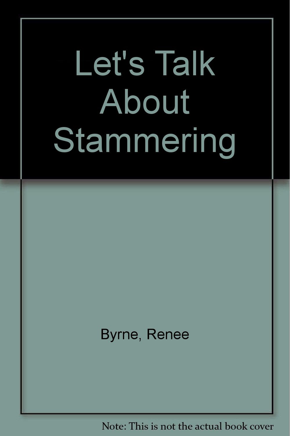 Let's Talk About Stammering