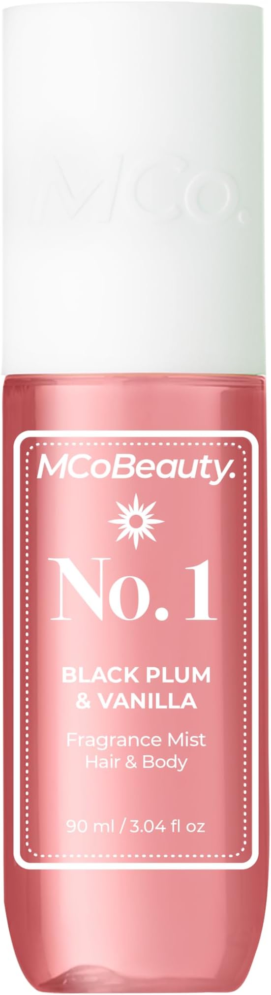 MCoBeauty - Fragrance Mist No.1 - Light Body Mist and Hair Perfume with Plum,...