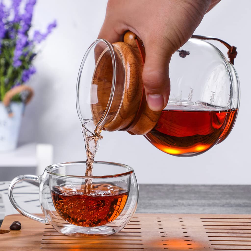 Kaffeemaschine mit Aus Hochfestem Borosilikatglas, Kaffeezubehör, Filterkaffee