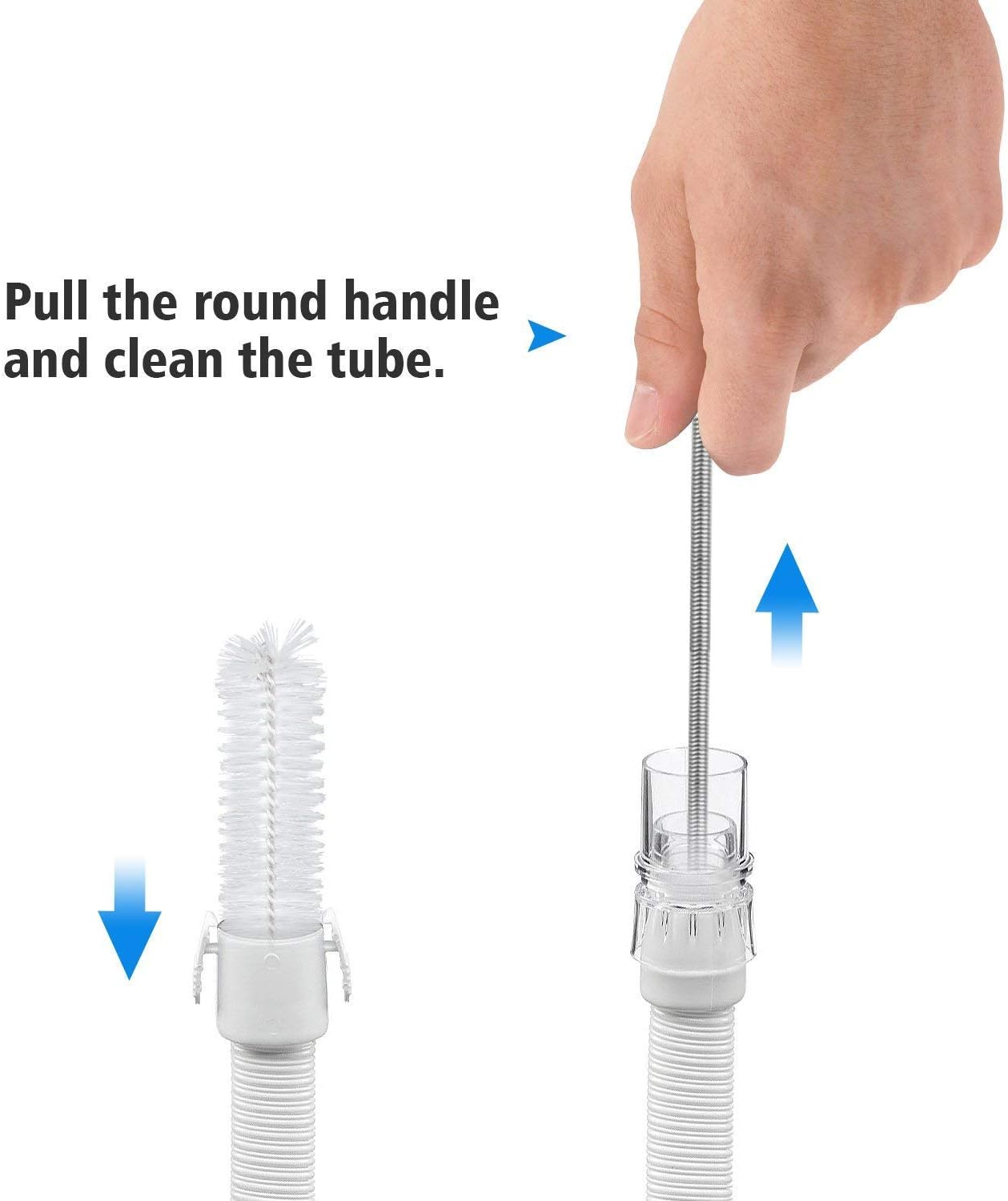 Gеt Sресіаl Prісе Premium CPAP Tube Hose Cleaning Brush (3 Packs) - Hose & Mask Brush,Supplies for Standard 22mm Diameter Tubing,Stainless Steel 7 Feet and 7 Inch Handy Tube Brush Exсluѕіvе Sресіаl Premium CPAP Tube Hose Cleaning Brush (3 Packs) - Hose & Mask Brush,Supplies for Standard 22mm Diameter Tubing,Stainless Steel 7 Feet and 7 Inch Handy Tube Brush