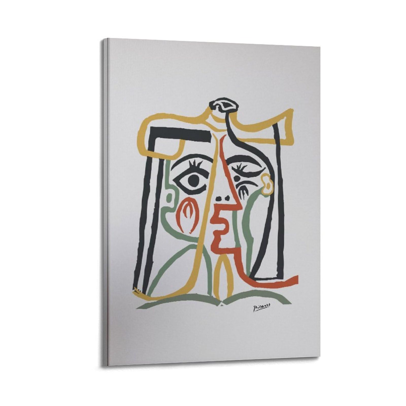 xiaoxiaoshen Picasso Abstract Gallery3 Canvas Poster Wall Art Prints Room Aesthetic Murals Bedroom And Living Decorations 20x30inch(50x75cm)