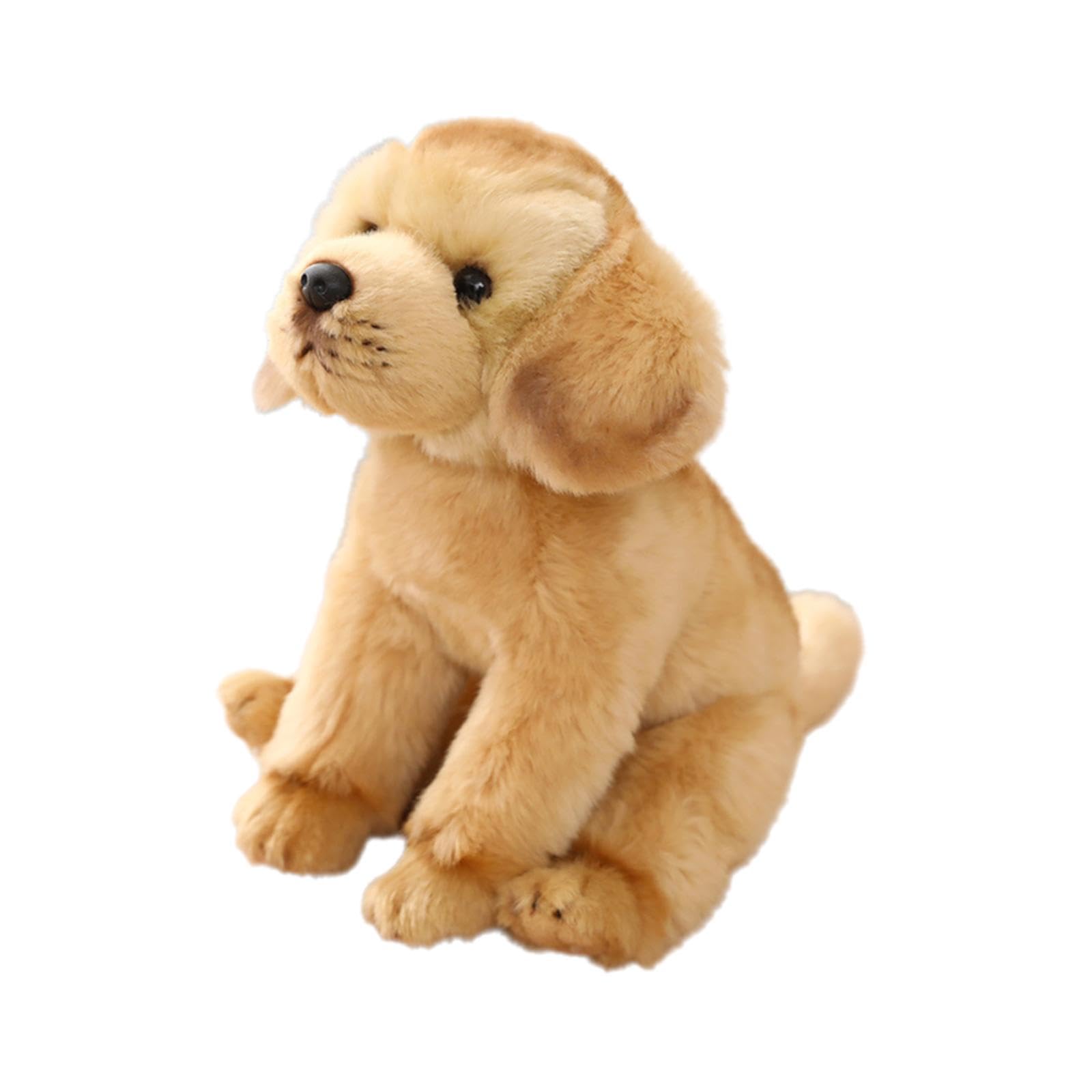 Oshhni Chien en peluche poupée Simulation chien poupée câlin chien peluche, chiot en peluche, vacances d'anniversaire Occasions spéciales, Labrador