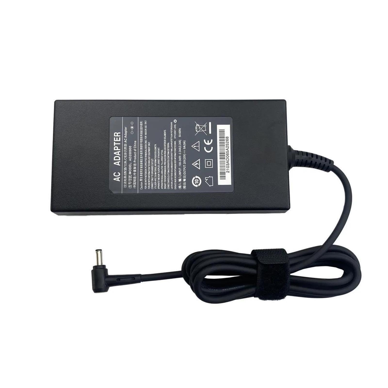 Chicony A17-180P4B A180A063P Adattatore Di Alimentazione 20V 9A 180W 4.5x3.0mm, Compatibile for THUNDEROBOT 911X Wild Hunter Gaming Lap Caricatore Caricatore for Laptop