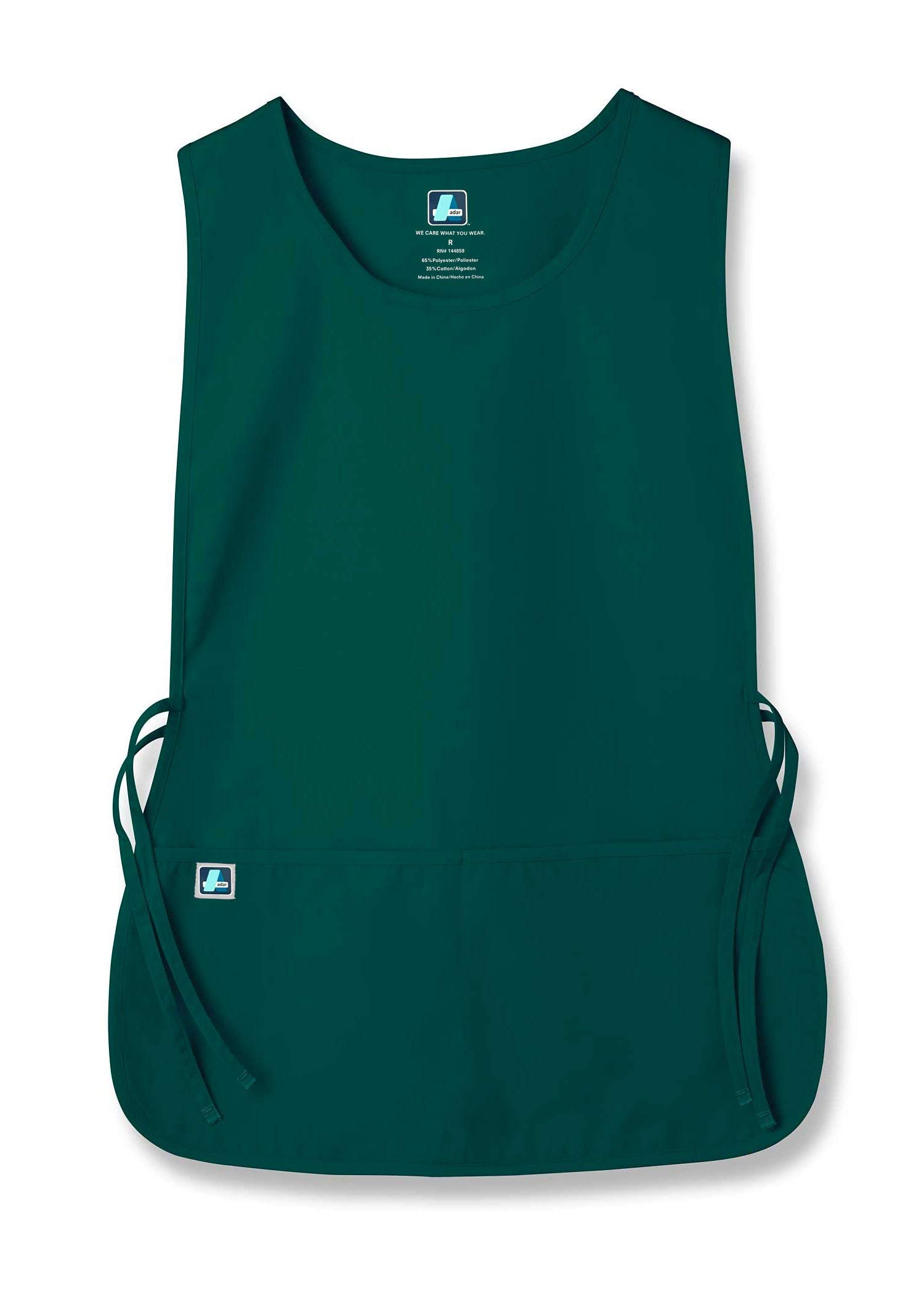 Adar uniwersalny fartuch z szewką - fartuch unisex, Zielony myśliwy, XL