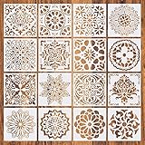 Einfache Verwendung: Sie können diese mit Acrylfarbe, Kreidefarbe, Schwammbürstengewinde, Sprühfarbe, kleinem Pinsel, Malen usw. verwenden. Sie können viele Male verwendet und leicht abgewaschen werden.