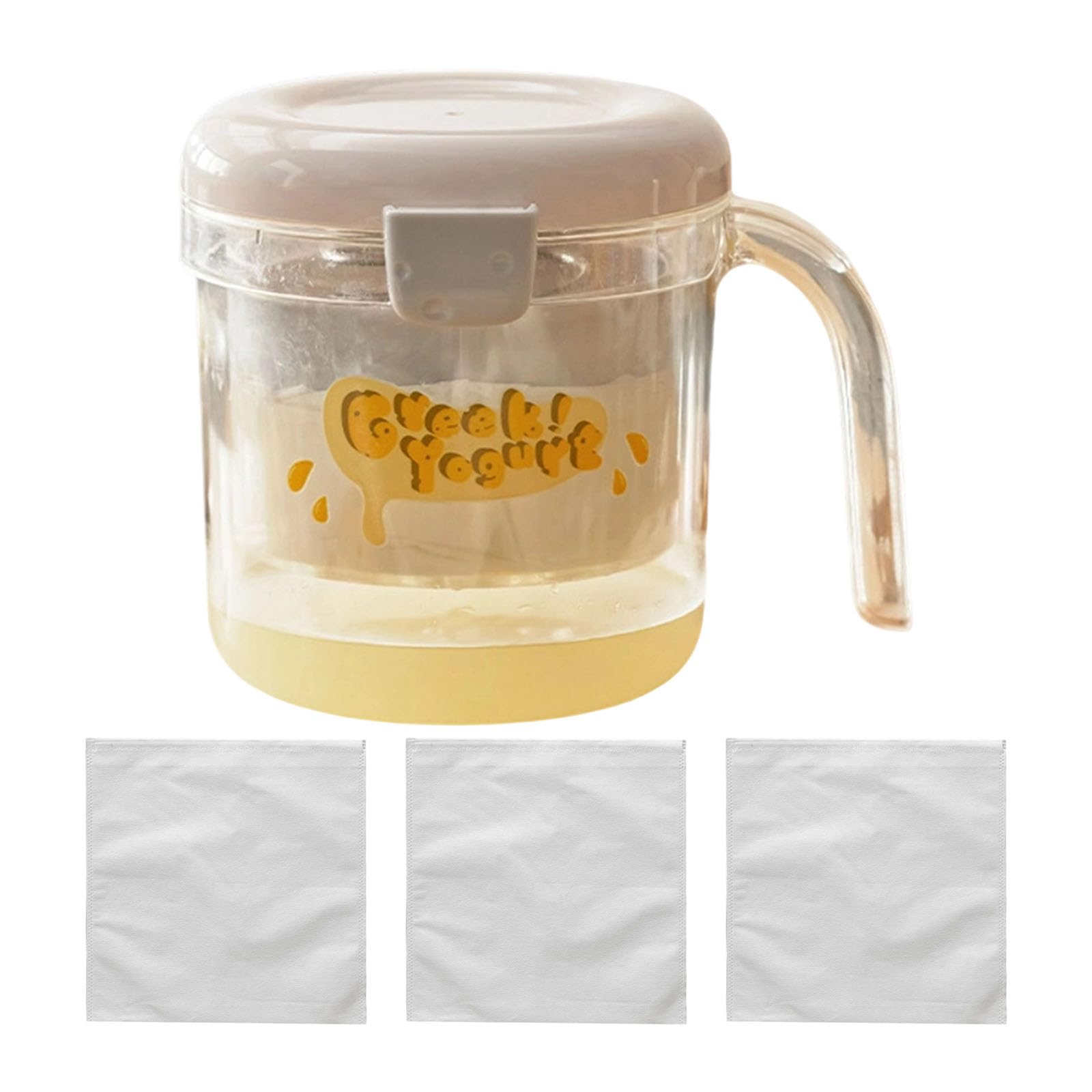Shurhome Yogurt Filtering Thick Creamy Yogurts Maker Kitchen Tool Dessert Cheese Strainer Kitchen Maker