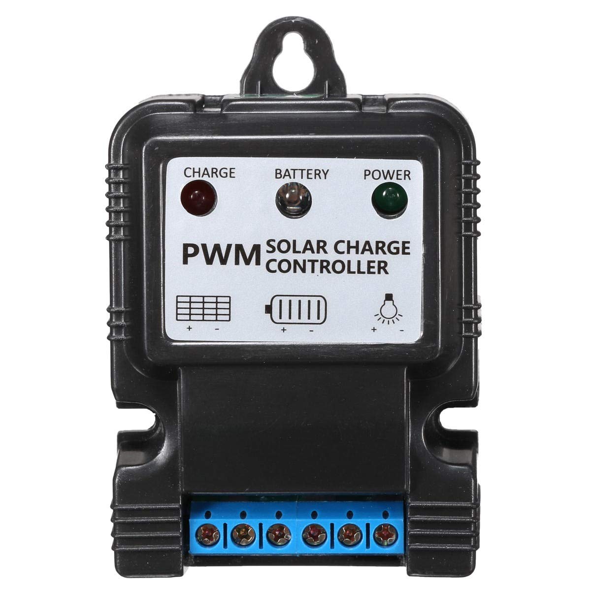 Régulateur solaire 12V 24V PWM 10A pour stabiliser la tension de charge des batteries DIY