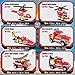 1000 Pcs Building Blocks Fire Station City Seas Emergency Rescue Vehicle Toys, EP EXERCISE N PLAY Creative DIY Educational Construction Assembling Bricks for Boys Girls 6 yr + with Storage Bucket