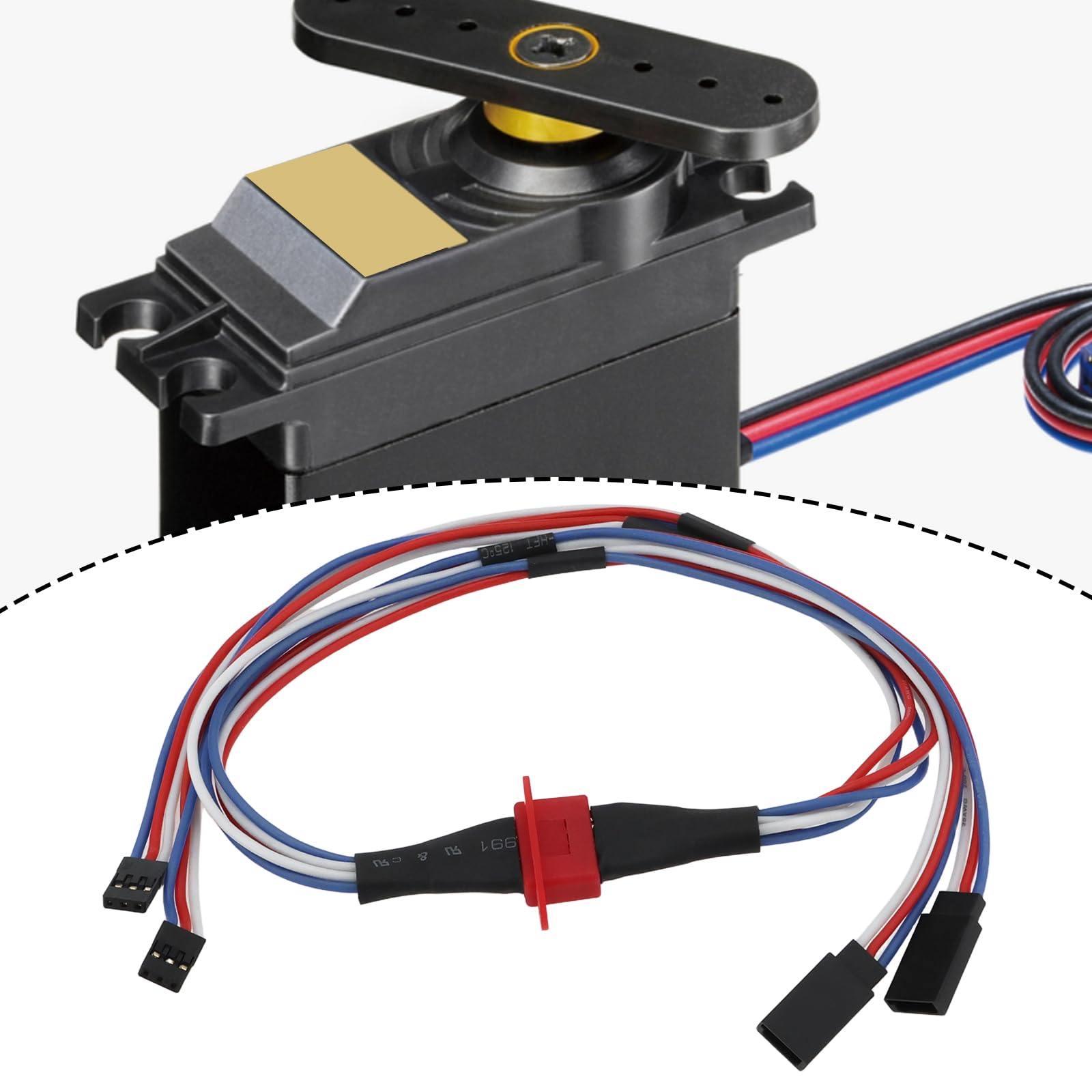 Create idea MPX 8Pin Multi-Wire Servo Extension Plug 2 Lead Male and Female Set 20AWG for RC Models - Image 3