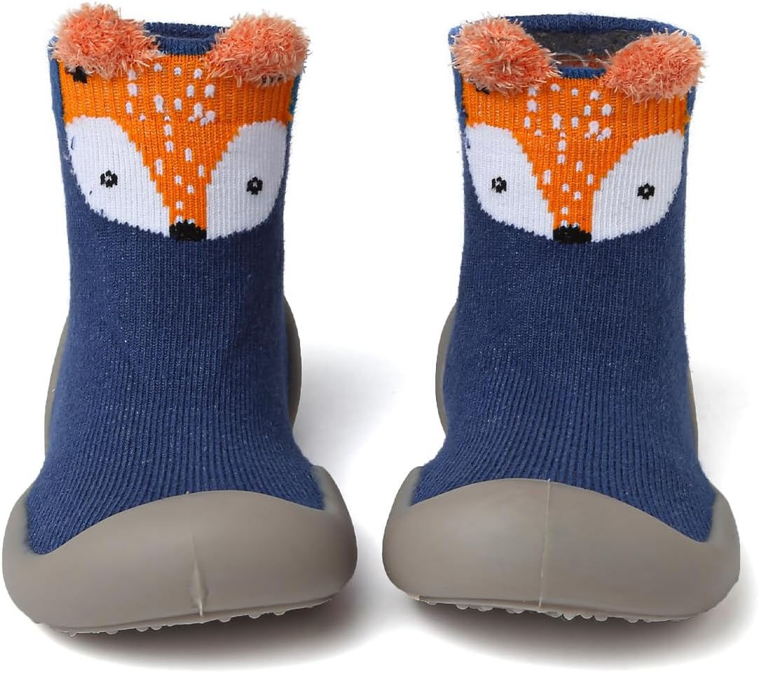 Baby Sock Shoes Toddler - Non Slip Rubber Sole