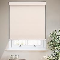 Vista 60 de MYshade - Persianas enrollables opacas personalizadas con cordón para ventanas, tela impermeable, fáciles de instalar