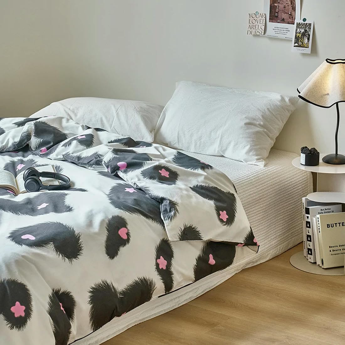 1pcs Quilt Cover Pure Cotton Bed Linen Stripe Style Comforter Cover for Home Adults Kids Duvet Cover