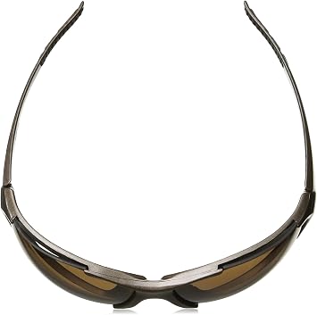 Crossfire Eyewear 181813 Core Polarized Safety Glasses with High Definition Brown Polarized Lens and Mocha Brown Frame