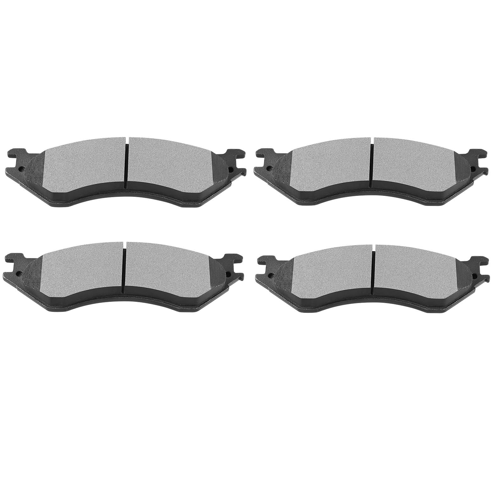 SCITOO Disc Brake Pads Kits D1077-7865 Semi Metallic Rear Brake Pads Set Fit For Dodge For Ram 1500 2004-2008,For Dodge For Ram 2500 2003-2008,For Dodge For Ram 3500 2003-2008