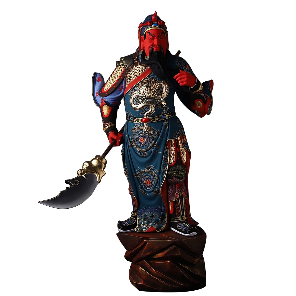 Zcbybt73cm High Guan Gong Buddha Ornament Wu Cai Shen Home