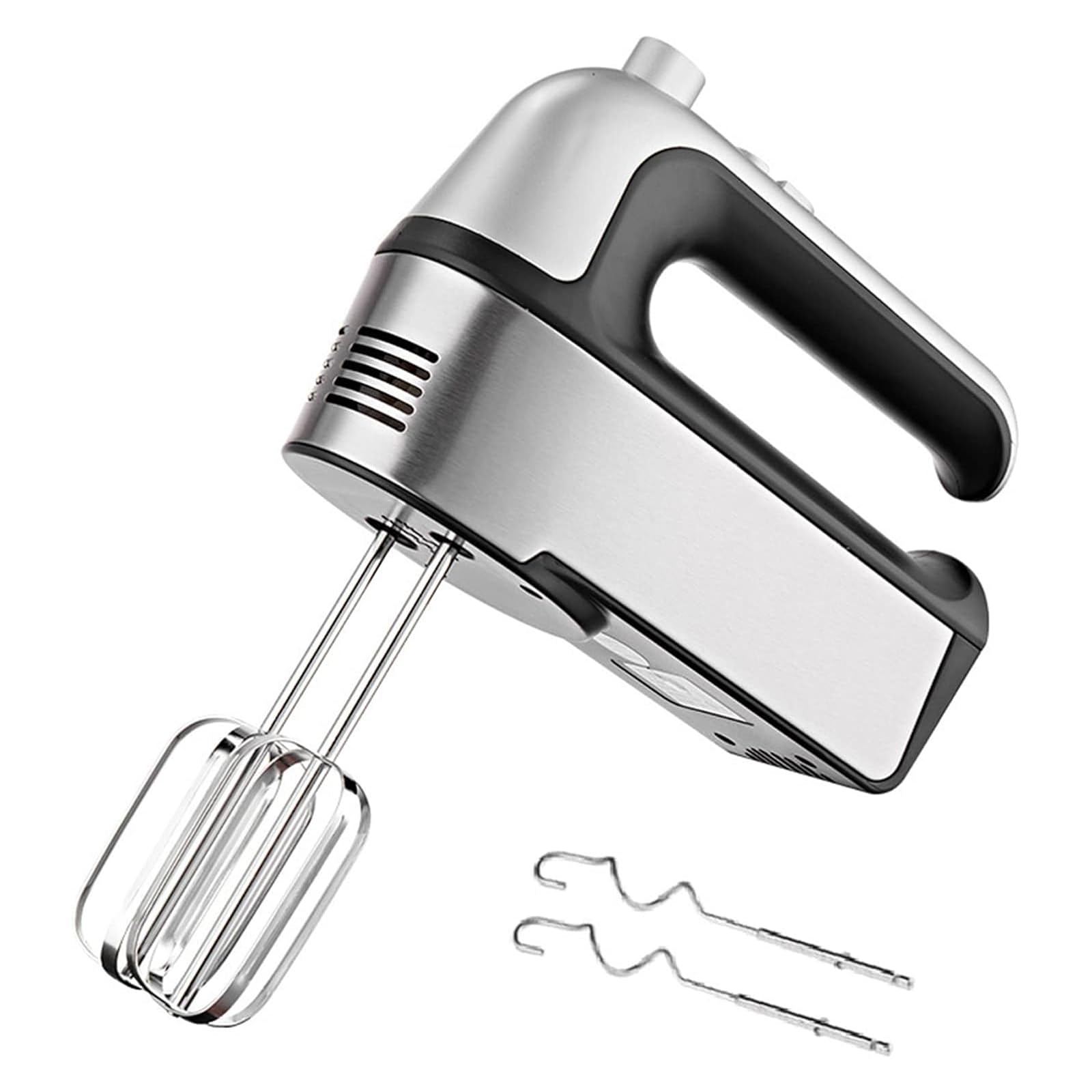 Frusta Elettrica per Impastare, 800 W, Funzione 5 velocità, Completamente Automatica, Include 2 Fruste in Acciaio Inossidabile E Ganci per Impastare, Professionale per La Cottura in Cucina