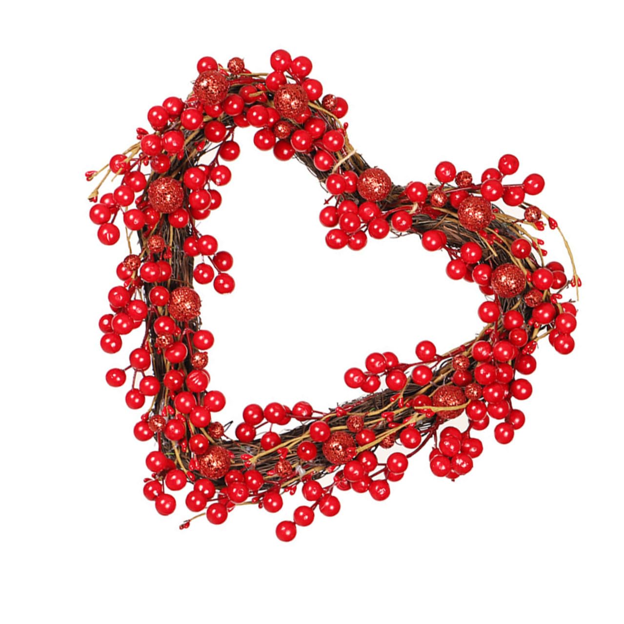 Pendentif en cœur de baies rouges pour exprimer votre amour au quotidien dans votre intérieur