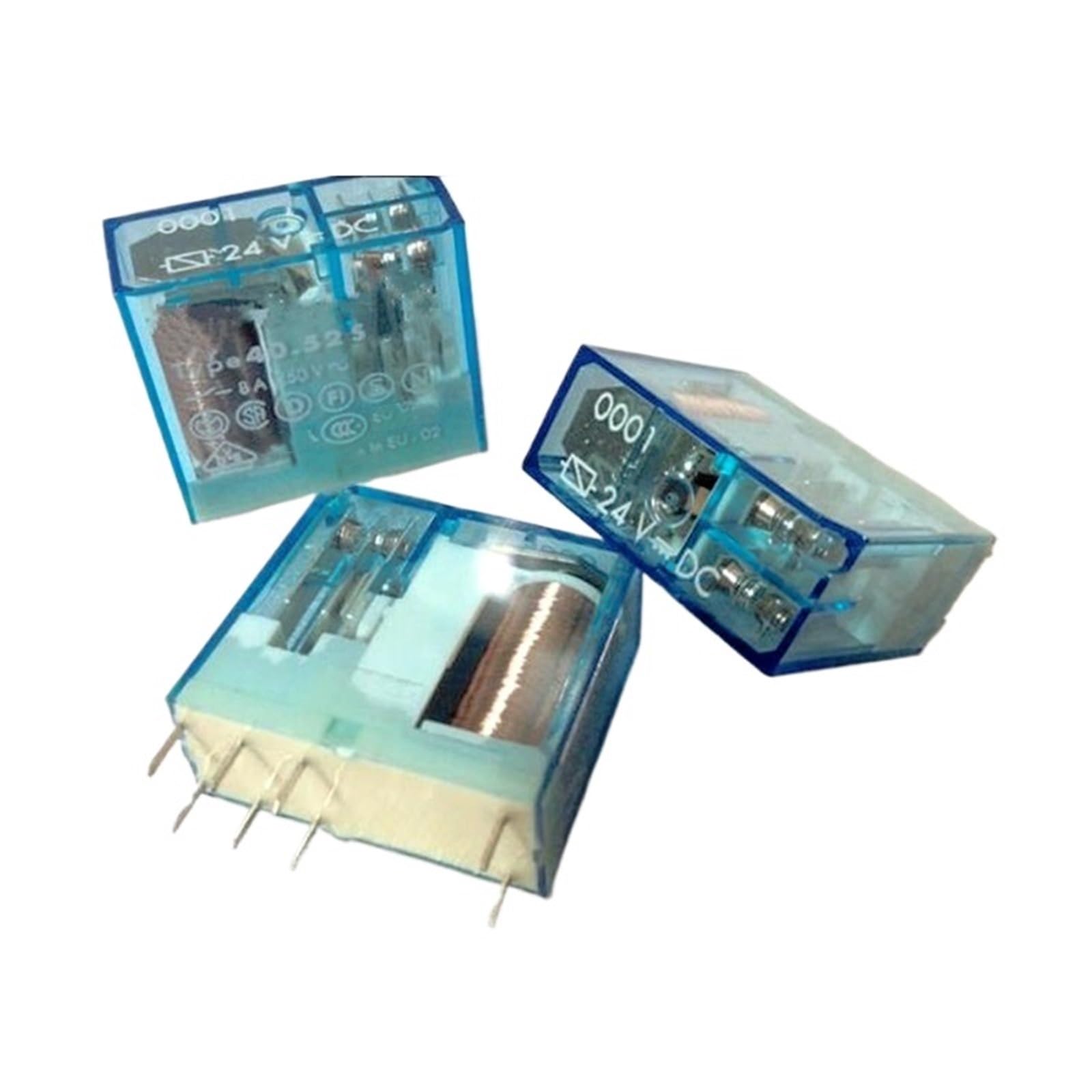 Relais 40.61 24V haute précision pour circuits imprimés durables - 3