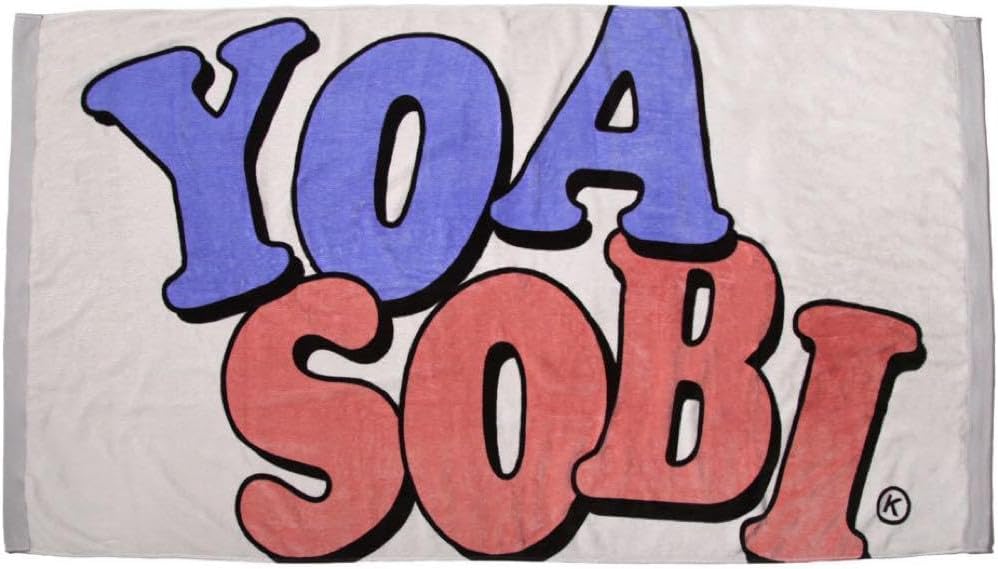 YOASOBI ビーチタオル YOASOBI Beach Towel Red ビーチタオル レッド