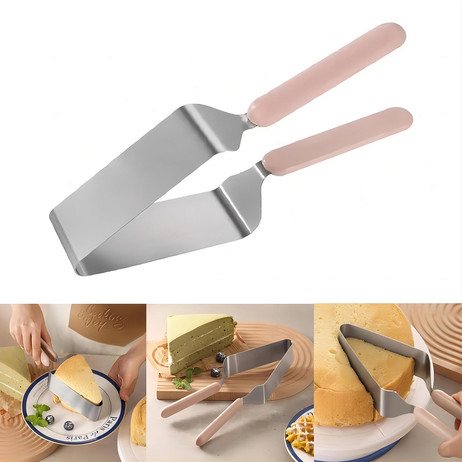Set Di 3 Pinze Crimpatrici Per Torte In Acciaio Inox | Attrezzi Per Decorazione Di Pasticceria - 3