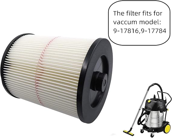 Netezza 17816 Filter Fit for Craftsman Shop Vac 17816