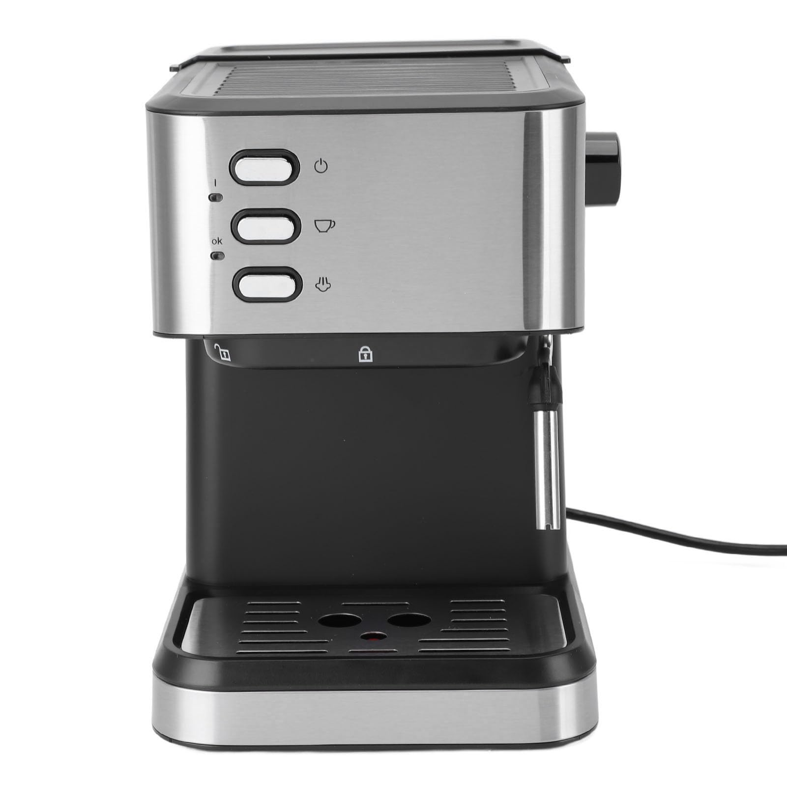 Semiautomática de 20 Bar con Tanque de Agua Grande para Entusiastas del café ABS de 1,5 L