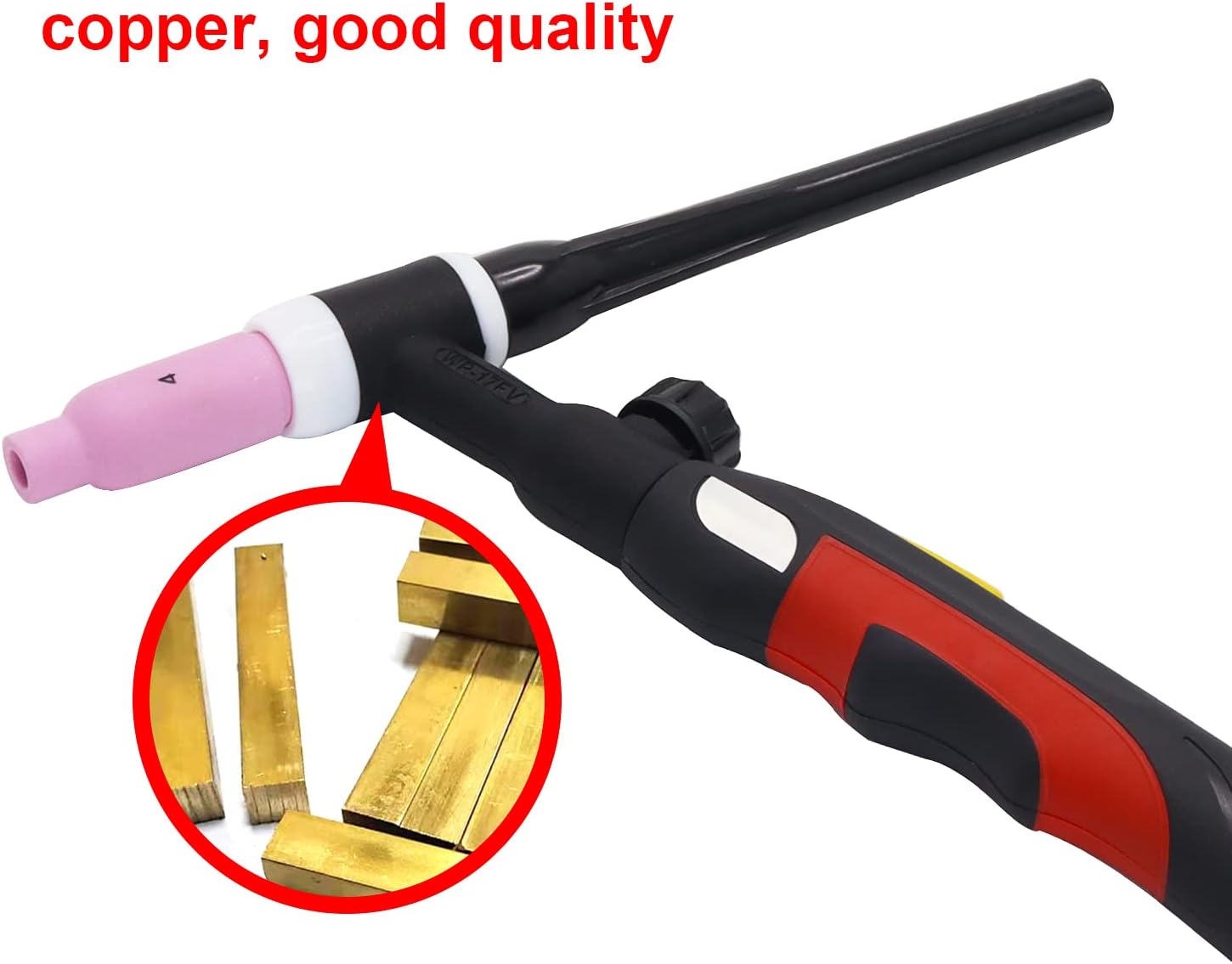 Nеw Arrіvаlѕ TIG Welding Torch WP17FV Flexible 13 Feet Air Cooled with 10-25/35-50 Plug Valve 0.04-1/8 Tungsten Electrodes TIG Welder Adapter for High Frequency/Lift TIG Welder