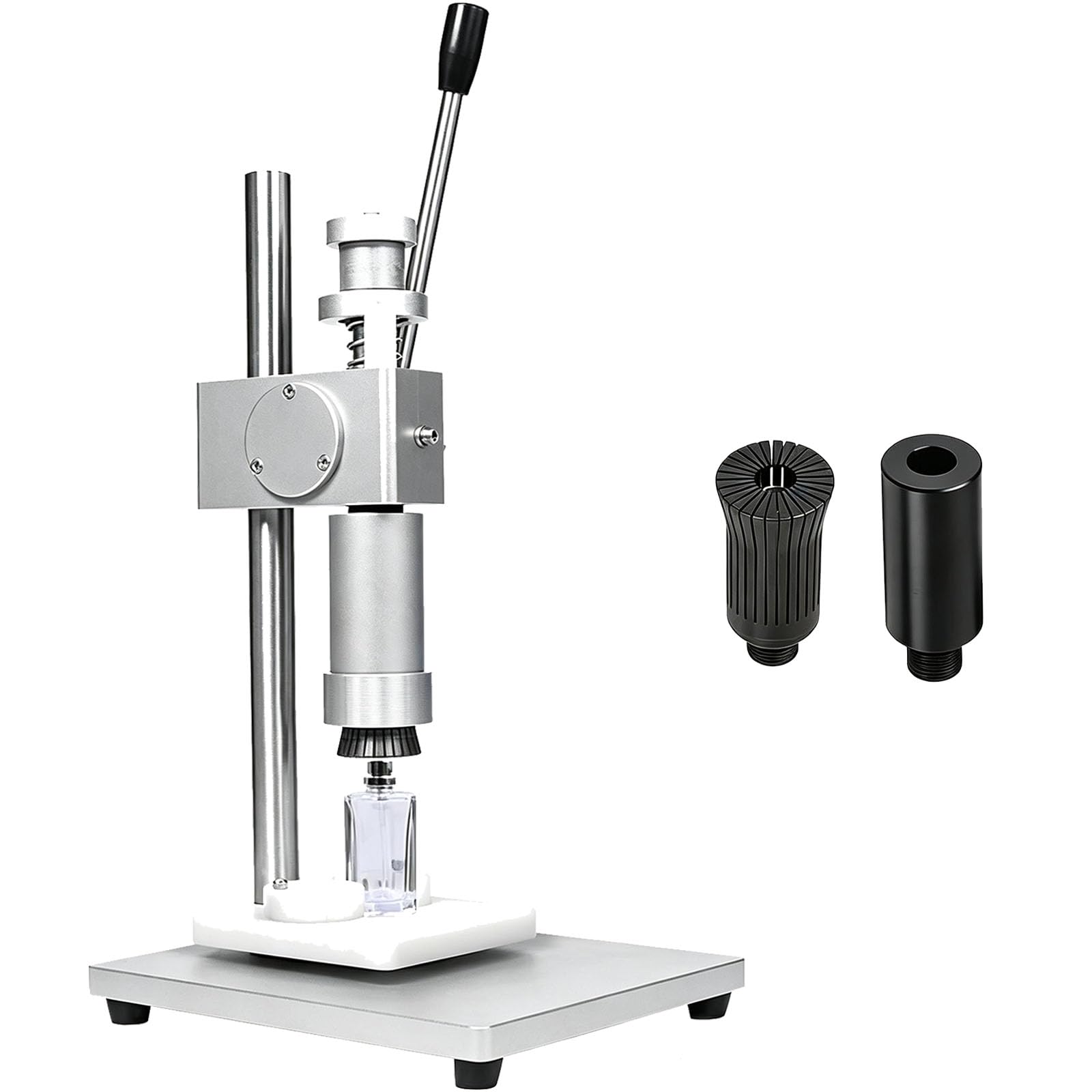 VILA SMO Industrial-grade Perfume Capping Machine, Manual Bottle Capping Machine, Leak-proof & Oxidation-proof, Leak-proof Seal For Bottles 13-20mm, Essential Oil Bottle Capper 15mm