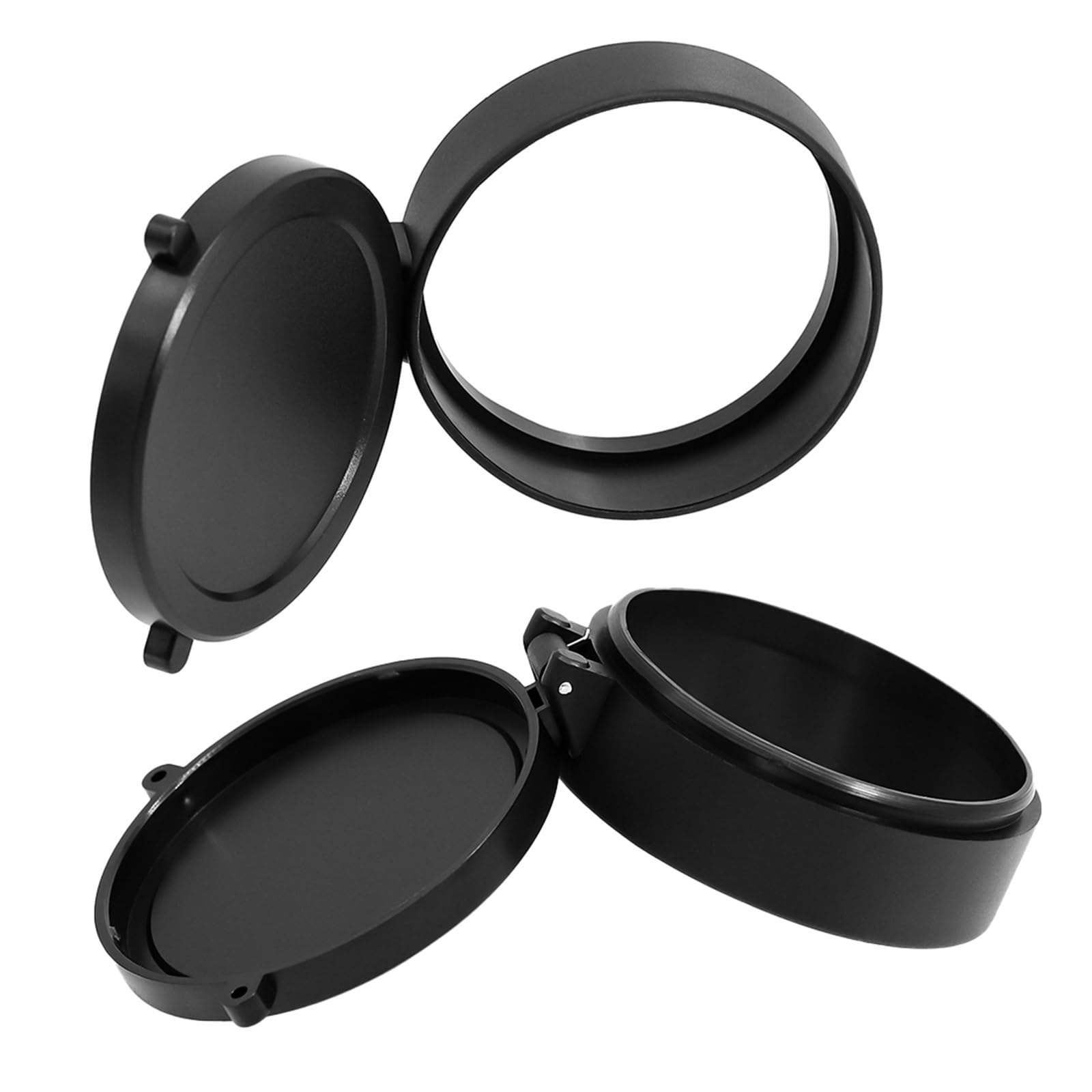 Copriobiettivo di protezione, tipo a molla ribaltabile, 25,5 mm | Tappo ribaltabile telescopico con struttura a molla, fornisce schermatura esterna for puntare l'obiettivo ottico(41mm)